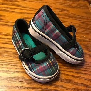 Toddler Vans Plaid Mary Janes